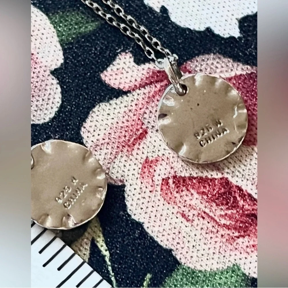 🆕 925 Sterling Silver Dream & Inspire Set of 2 Necklaces